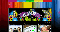 Desktop Screenshot of bigprint.co.za