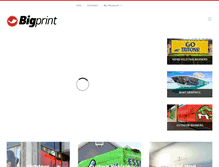 Tablet Screenshot of bigprint.com
