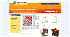 Desktop Screenshot of bigprint.com.my