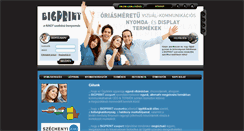 Desktop Screenshot of bigprint.hu